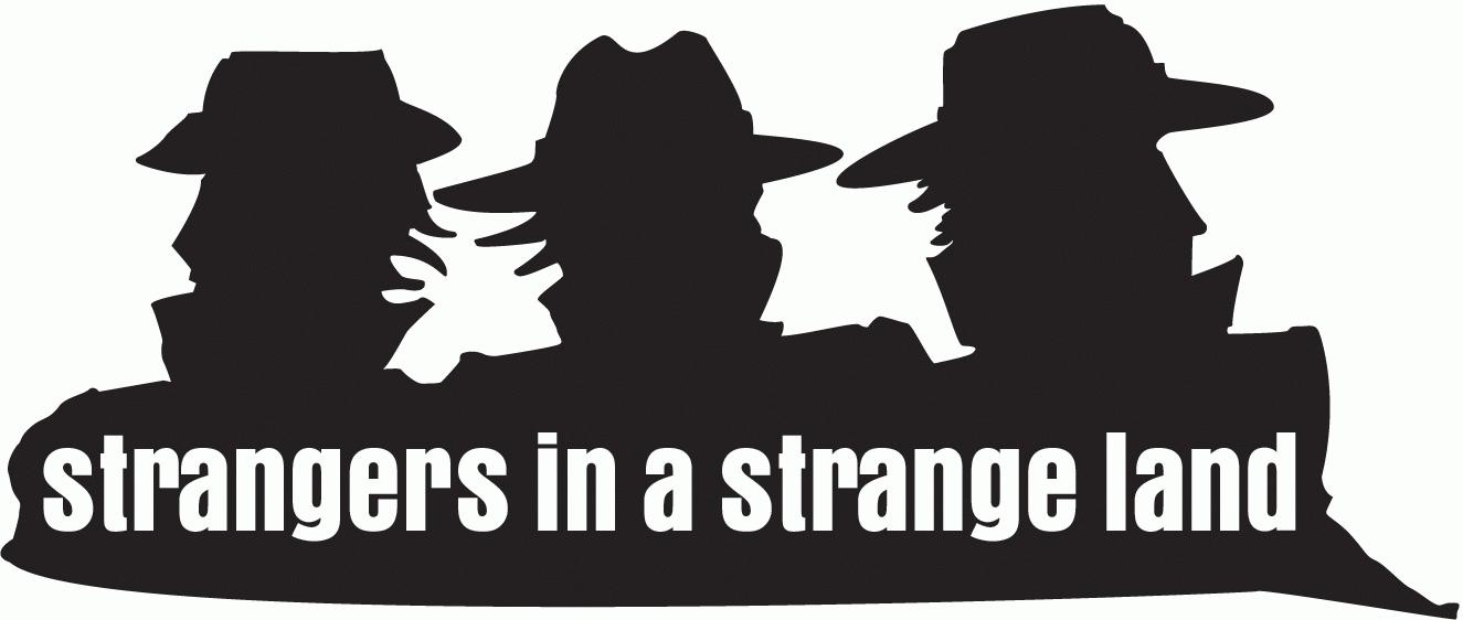 strangers in a strange land logo